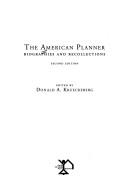 Cover of: The American Planner by Donald A. Krueckeberg, Donald A. Krueckeberg