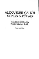 Cover of: Songs & poems by Aleksandr Galich