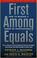 Cover of: First Among Equals