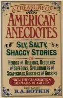 Cover of: A Treasury of American Anecdotes