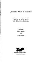 Cover of: Jews and Arabs in Palestine | 