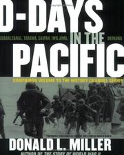 Cover of: D-Days in the Pacific