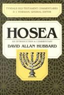 Cover of: Hosea by David Allan Hubbard