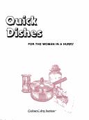 Cover of: Quick Dishes for the Woman in a Hurry (Adventures in cooking series)