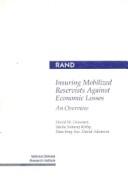 Cover of: Insuring mobilized reservists against economic losses: an overview