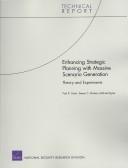 Cover of: Enhancing Strategic Planning with Massive Scenario Generation by Paul K. Davis