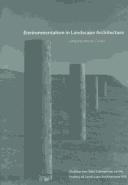 Cover of: Environmentalism in Landscape Architecture