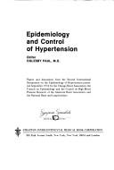 Epidemiology and control of hypertension by International Symposium on the Epidemiology of Hypertension Chicago 1974.