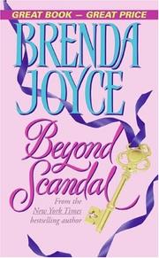 Cover of: Beyond Scandal