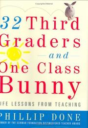 32 third graders and one class bunny by Phillip Done