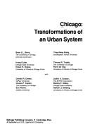 Cover of: Chicago: transformations of an urban system