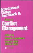 Cover of: Cases in conflict management by edited by Leonard D. Goodstein, Bernard Lubin, Alice W. Lubin.