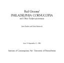 Cover of: Red Grooms Philadelphia Cornucopia and Other Scuipto Pictoramas