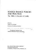 Cover of: School finance policies and practices | 