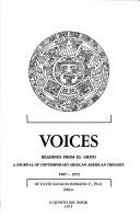 Cover of: Voices: readings from El Grito, a journal of contemporary Mexican American thought, 1967-1973