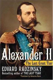 Cover of: Alexander II by Edvard Radzinsky