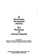 Cover of: El diccionario del español chicano = by Roberto A. Galván