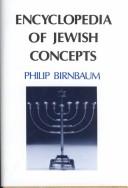 Cover of: Encyclopedia of Jewish Concepts