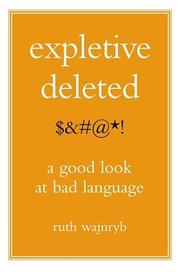 Expletive deleted by Ruth Wajnryb