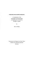 Cover of: Targeting High-Growth Industry: A Consideration of the Advantages and Disadvantages of Adopting Such an Industrial Strategy in Canada