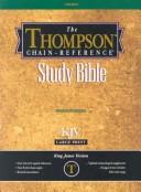 Cover of: Thompson Chain-Reference Bible King James Version/Large Print/Indexed/Deluxe Black Leather