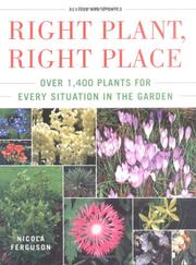 Right plant, right place by Nicola Ferguson