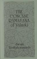 Cover of: The concise Rāmāyaṇa of Vālmīki by Vālmīki