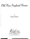 Cover of: Old New England homes