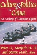 Cover of Culture and politics in China