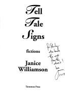 Cover of: Tell Tale Signs by Janice Williamson