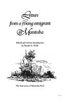 Cover of: Letters from a young emigrant in Manitoba by Edward Ffolkes