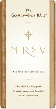 Cover of: NRSV Go-Anywhere Bible NuTone (tan/brown)