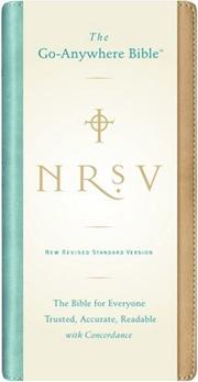 Cover of: NRSV Go-Anywhere Bible NuTone (tan/teal)