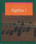 Cover of: Algebra I