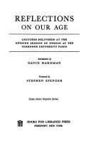 Cover of: Reflections on Our Age: UNESCO (Essay Index Reprint Series)