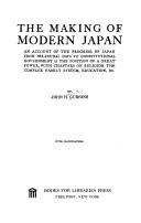 The making of modern Japan by John Harington Gubbins