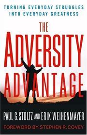 Cover of: The adversity advantage