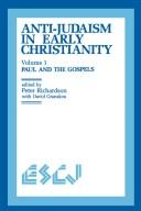 Cover of: Anti-Judaism in Early Christianity: Volume 1 | 