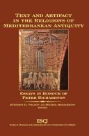 Cover of: Text and artifact in the religions of Mediterranean antiquity: essays in honour of Peter Richardson