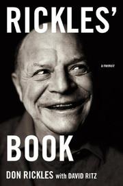 Cover of: Rickles' Book by Don Rickles, David Ritz