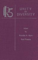 Cover of: Unity in Diversity (IRS) | 