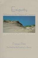 Cover of: Exiguity: reflections on the margins of literature