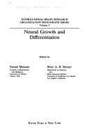 Cover of: Neural growth and differentiation | 