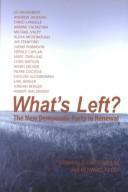 Cover of: What's left?: the New Democratic Party in renewal