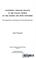 Cover of: Comparative discourse analysis and the translation of Psalm 22 in Chichewa, a Bantu language of south-central Africa