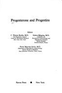 Cover of: Progesterone and progestins