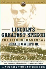 Cover of: Lincoln's Greatest Speech: The Second Inaugural