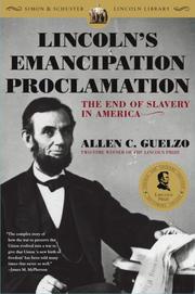 Cover of: Lincoln's Emancipation Proclamation by Allen C. Guelzo