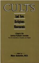 Cover of: Cults and New Religious Movements by Marc Galanter