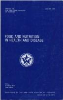 Cover of: Food and Nutrition in Health and Disease by New, New